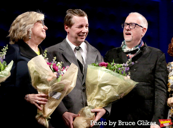 ]Director Lisa Peterson, Sean Hayes and Playwright Doug Wright Photo