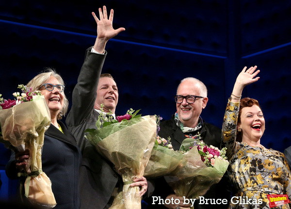 Director Lisa Peterson, Sean Hayes, Playwright Doug Wright and Emily Bergl  Photo