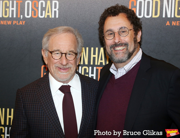 Steven Spielberg and Tony Kushner Photo