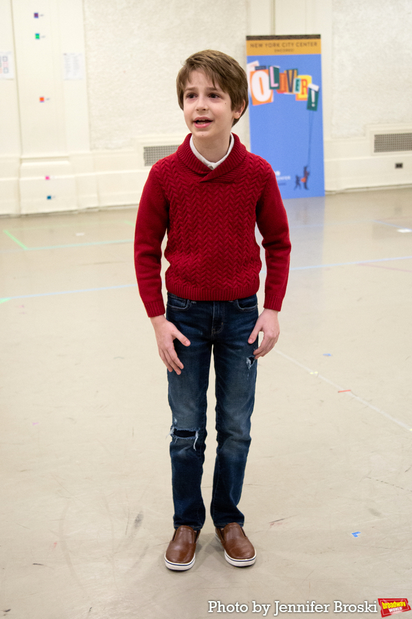 Photos: Go Inside Rehearsals for OLIVER! at Encores! Image