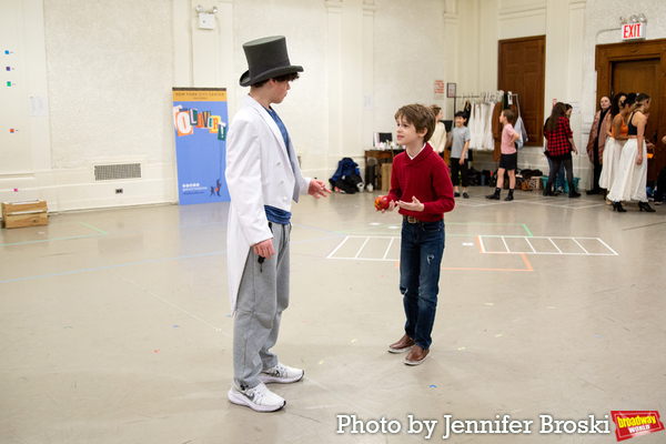 Photos: Go Inside Rehearsals for OLIVER! at Encores! Image