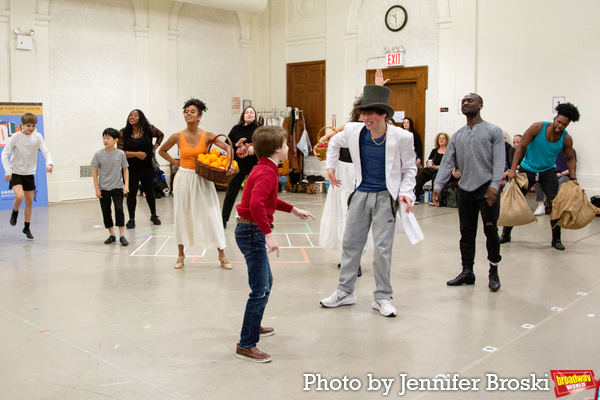 Photos: Go Inside Rehearsals for OLIVER! at Encores! Image