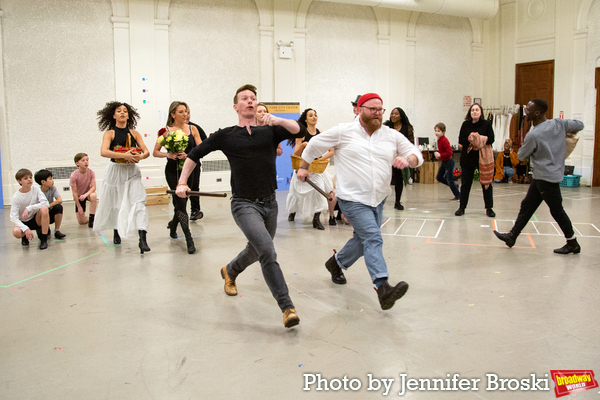 Photos: Go Inside Rehearsals for OLIVER! at Encores! Image