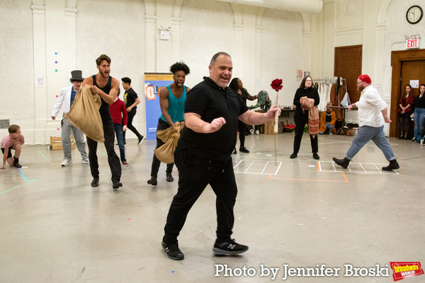 Photos: Go Inside Rehearsals for OLIVER! at Encores! Image