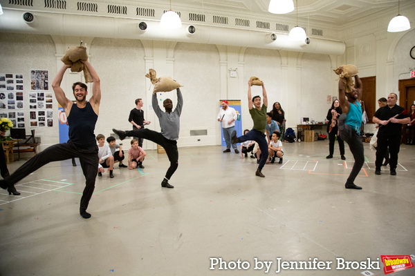 Photos: Go Inside Rehearsals for OLIVER! at Encores! Image