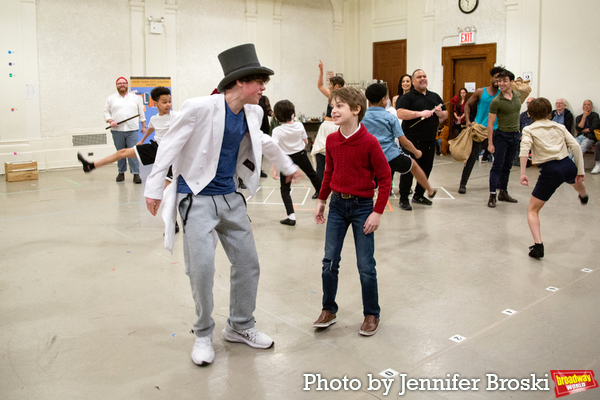 Photos: Go Inside Rehearsals for OLIVER! at Encores! Image