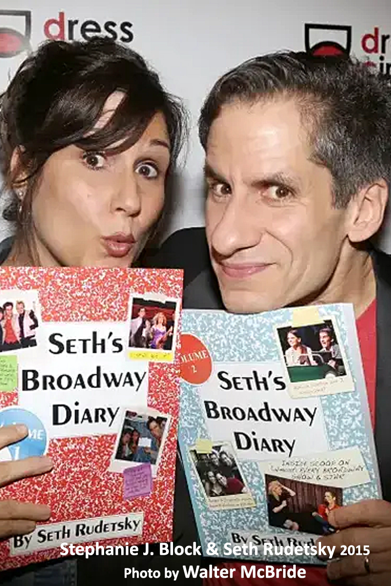 Interview: Stephanie J. Block on Riffing WITH SETH RUDETSKY & Searching INTO THE WOODS 