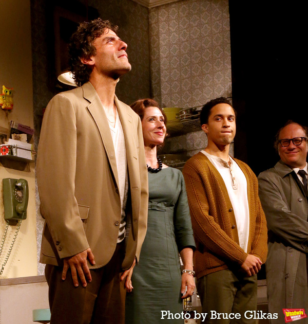 Oscar Isaac, Miriam Silverman, Julian De Niro and Andy Grotelueschen Photo