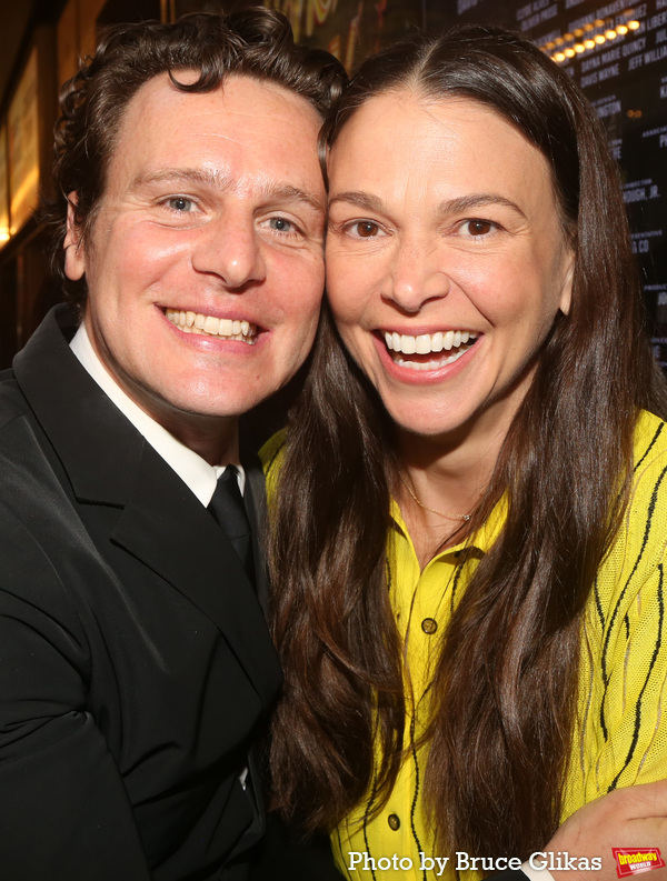 Jonathan Groff and Sutton Foster Photo