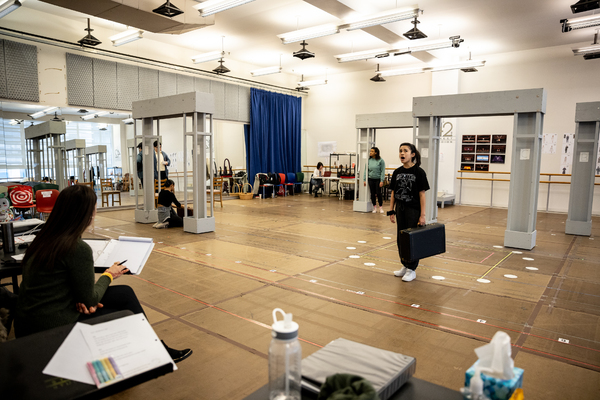 Photos: Go Inside Rehearsals of EVITA at A.R.T. Image