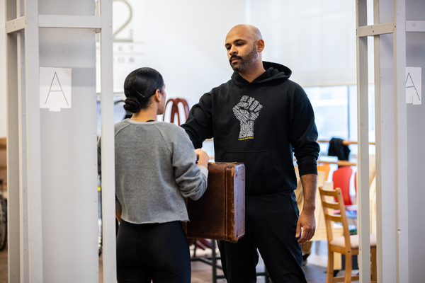 Photos: Go Inside Rehearsals of EVITA at A.R.T. Image