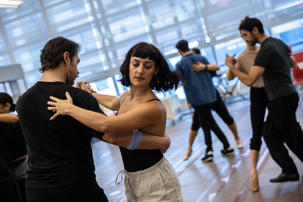 Photos: Go Inside Rehearsals of EVITA at A.R.T. Image