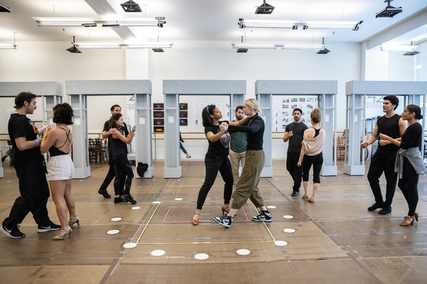 Photos: Go Inside Rehearsals of EVITA at A.R.T. Image