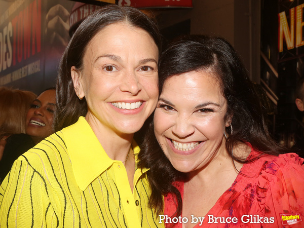 Sutton Foster and Lindsay Mendez Photo