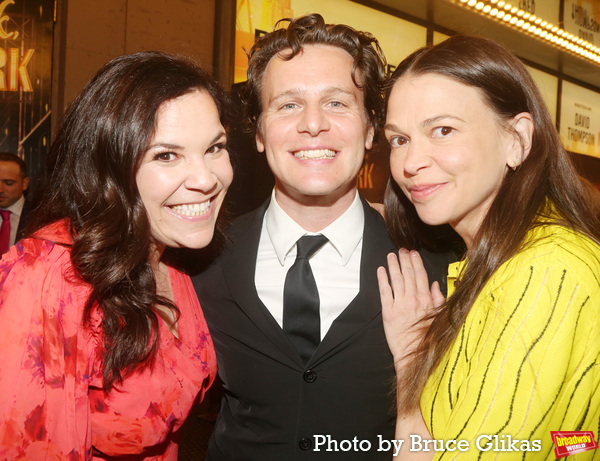Lindsay Mendez, Jonathan Groff and Sutton Foster Photo