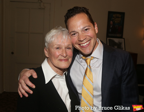 Photos: Glenn Close Visits SHUCKED on Broadway Image