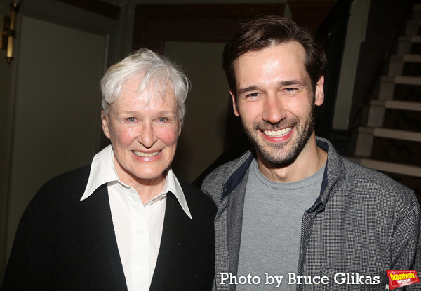 Photos: Glenn Close Visits SHUCKED on Broadway Image