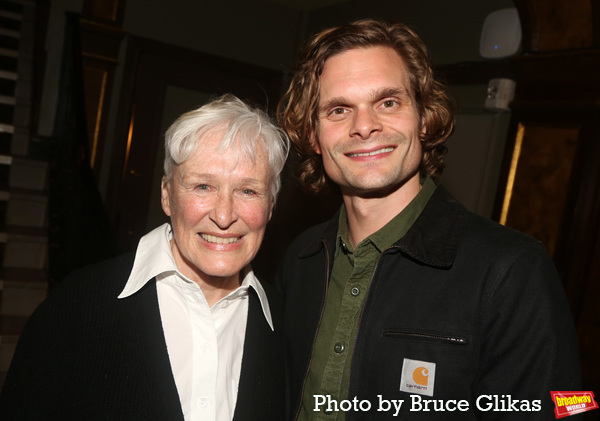 Photos: Glenn Close Visits SHUCKED on Broadway Image