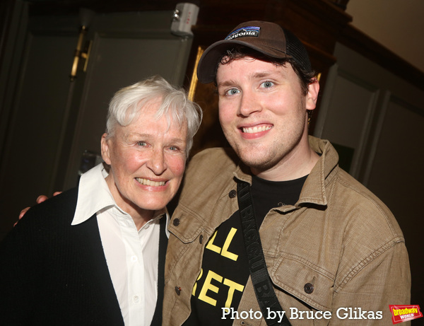 Photos: Glenn Close Visits SHUCKED on Broadway Image