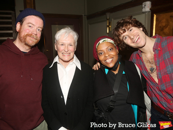 Photos: Glenn Close Visits SHUCKED on Broadway Image