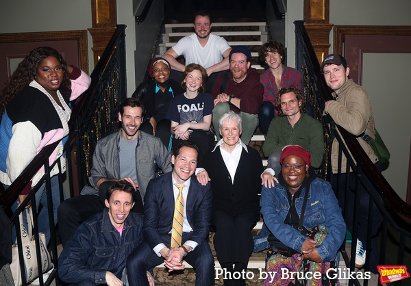 Glenn Close, Producer Mike Bosner & The Cast of 