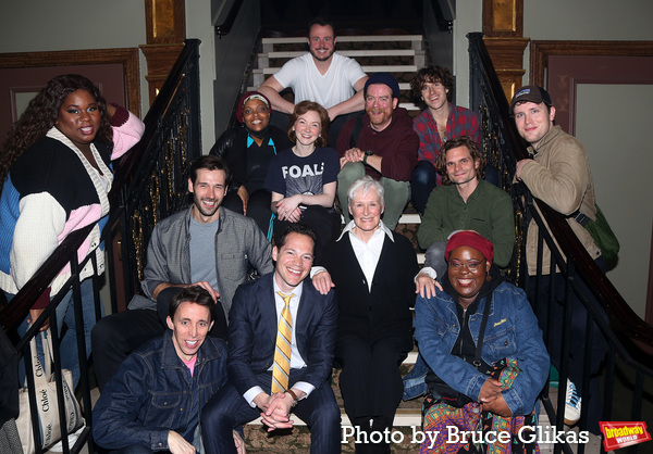 Photos: Glenn Close Visits SHUCKED on Broadway Image