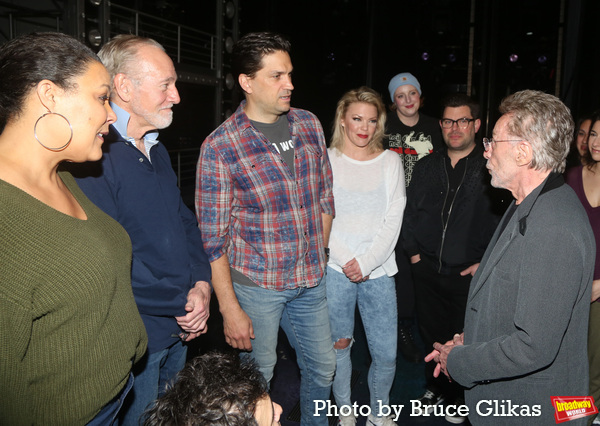 Linda Powell, Mark Jacoby, Will Swenson, Robyn Hurder, Frankie Valli & The cast of 