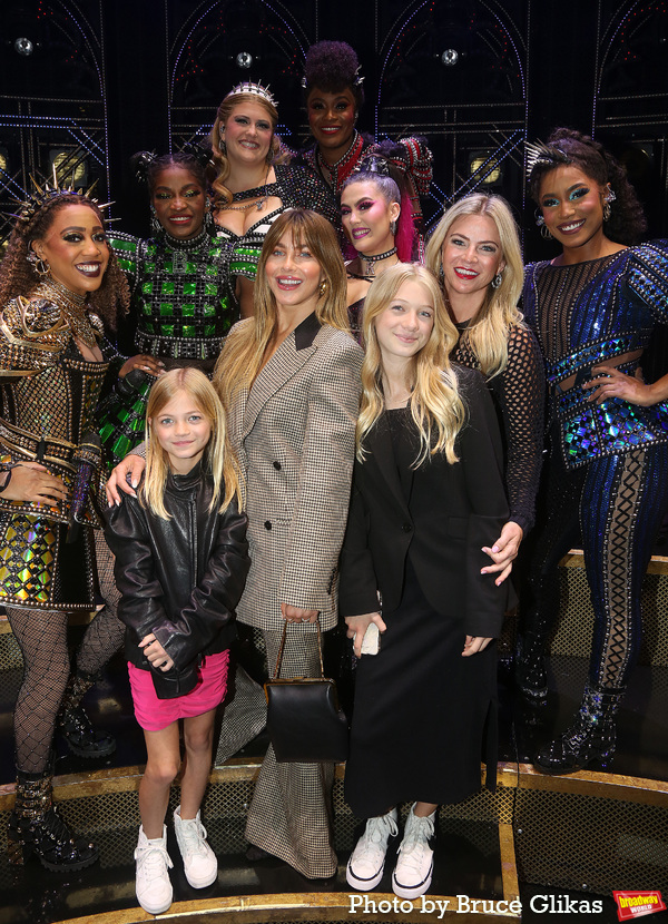 Photos: Julianne Hough Visits SIX on Broadway Image