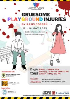 Previews: JAKARTA PLAYERS to Dissect Childhood Trauma in Rajiv Joseph's GRUESOME PLAYGROUND INJURIES 