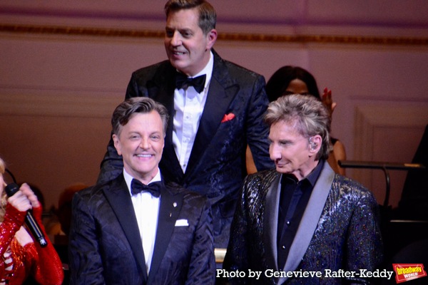Jim Caruso, Steven Reineke and Barry Manilow Photo