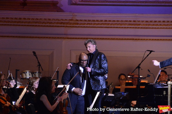 Ron Walters, Jr. and Barry Manilow Photo