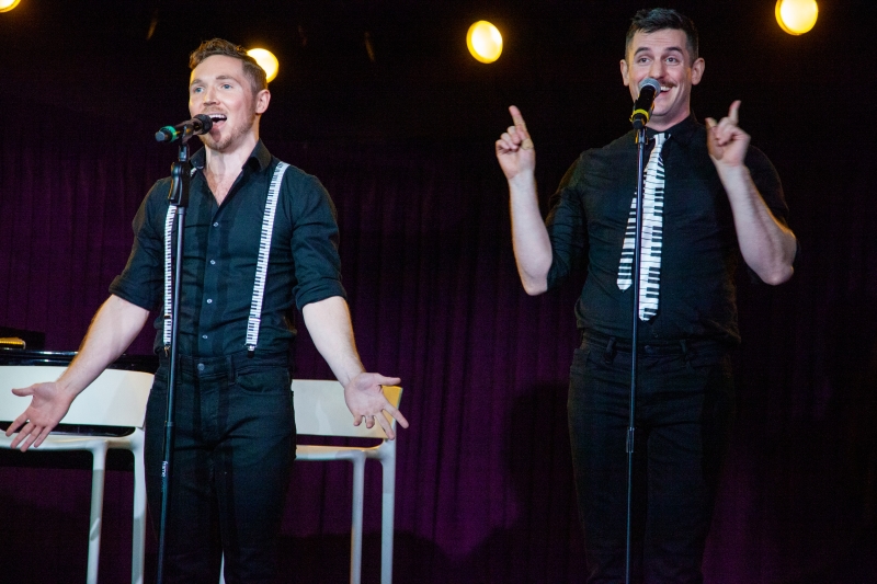 Review: Parodies & Open Relationships! Is Nothing Sacred To THREE MEN & A BABY GRAND at The Green Room 42 Image