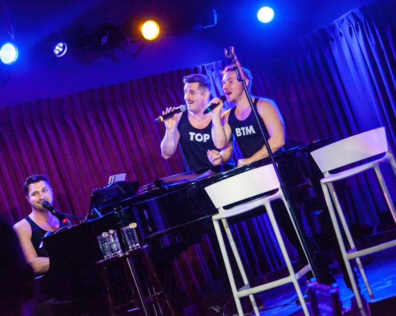 Review: Parodies & Open Relationships! Is Nothing Sacred To THREE MEN & A BABY GRAND at The Green Room 42 Image