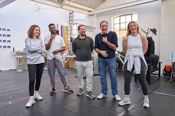 Photos: Inside Rehearsal for The Old Vic's GROUNDHOG DAY, Starring Andy Karl Image