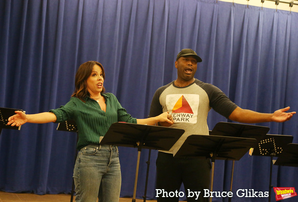 Photos: The Cast of SPAMALOT at the Kennedy Center Meet the Press 
