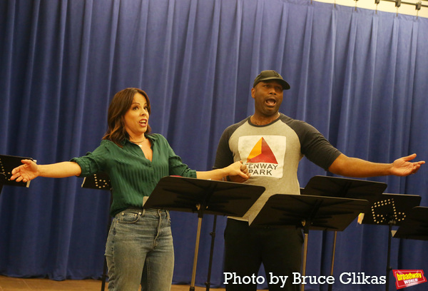 Photos: The Cast of SPAMALOT at the Kennedy Center Meet the Press Image
