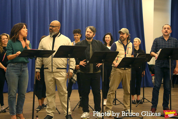 Photos: The Cast of SPAMALOT at the Kennedy Center Meet the Press Image