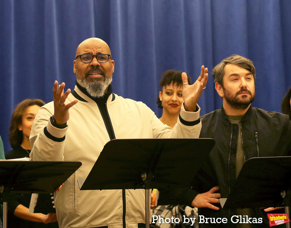 Photos: The Cast of SPAMALOT at the Kennedy Center Meet the Press Image