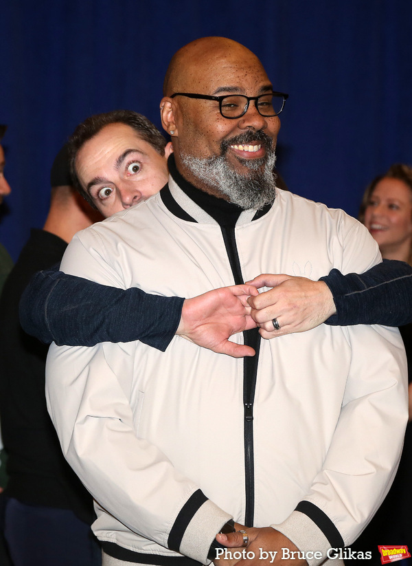 Photos: The Cast of SPAMALOT at the Kennedy Center Meet the Press Image