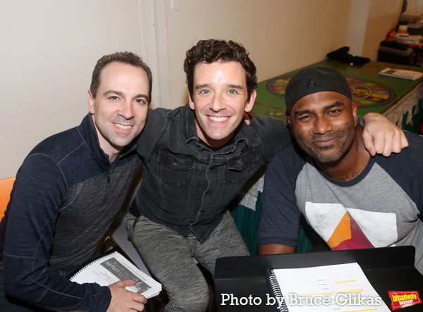 Rob McClure, Michael Urie and Nik Walker Photo