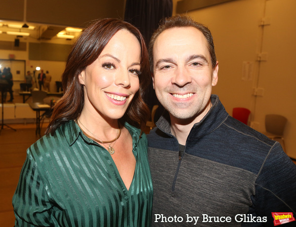 Leslie Rodriguez Kritzer and Rob McClure  Photo