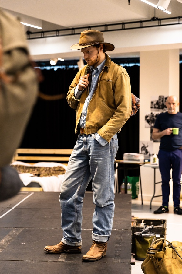 Photos: Mike Faist and Lucas Hedges in Rehearsal For BROKEBACK MOUNTAIN @sohoplace 