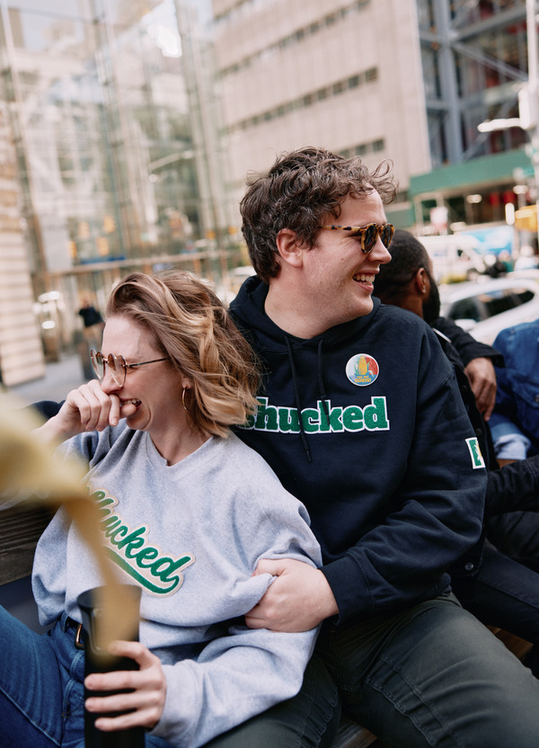 Photos/Video: SHUCKED Takes A Times Square Hayride To Celebrate Its Cast Album Image