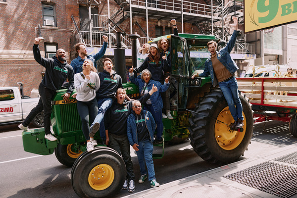 Photos/Video: SHUCKED Takes A Times Square Hayride To Celebrate Its Cast Album Image
