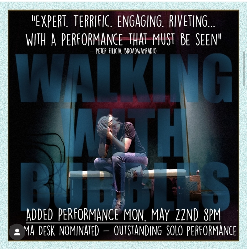 Interview: Jessica Hendy of WALKING WITH BUBBLES at AMT Theater Image