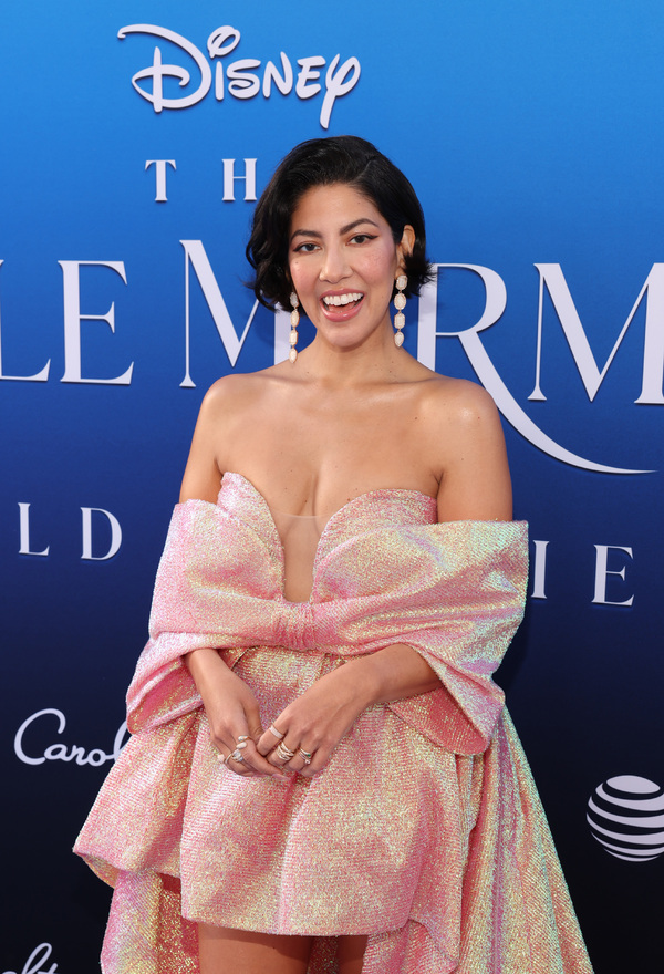 LOS ANGELES, CALIFORNIA - MAY 08: Stephanie Beatriz attends the World Premiere of Dis Photo
