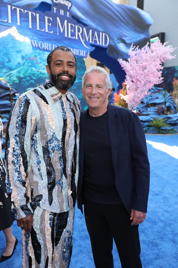 Daveed Diggs and Marc Platt attend the World Premiere of Disney's 
