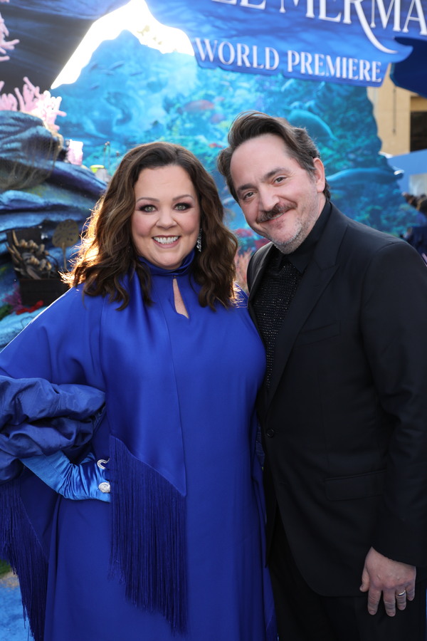 Melissa McCarthy and Ben Falcone attend the World Premiere of Disney's 