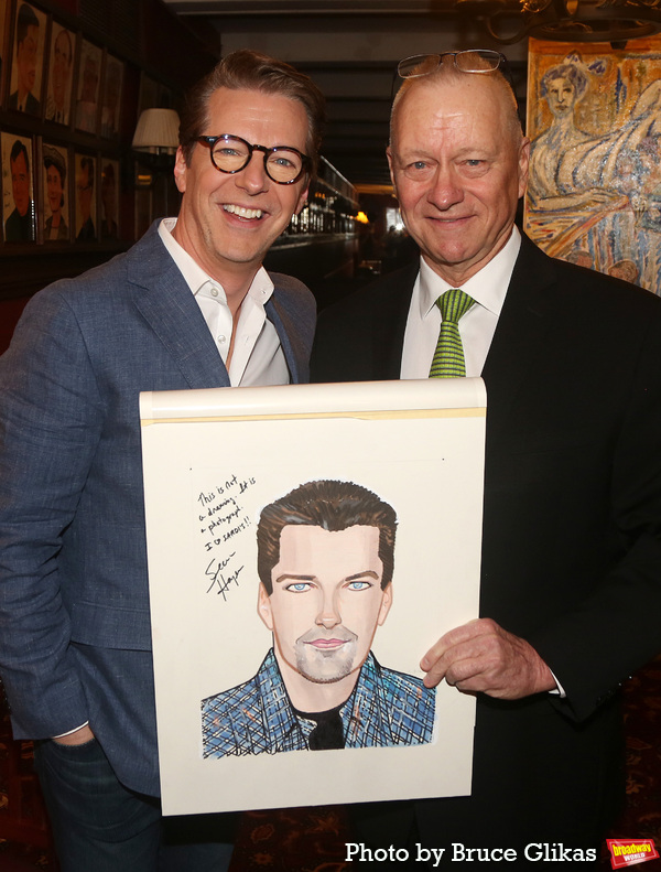 Photos: GOODNIGHT, OSCAR Star Sean Hayes Honored With Sardi's Portrait Image