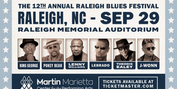 The 12th Annual Raleigh Blues Festival Returns To Raleigh Memorial Auditorium in September